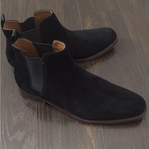 Aldo Black Suede Chukka Boots